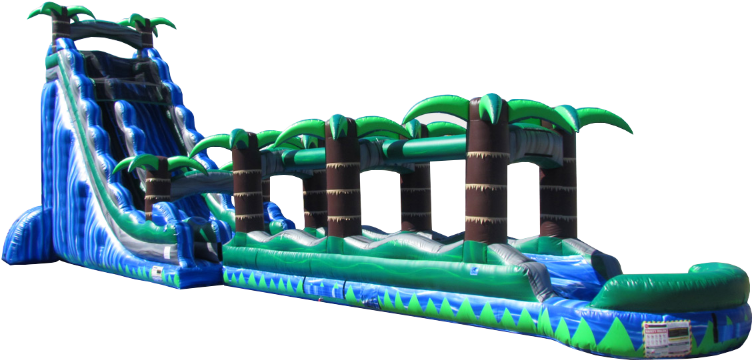 Blue Crush Waterslide (800x525), Png Download