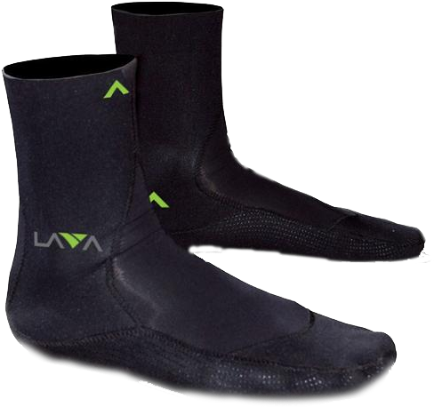 Lava Booties, Thermal Swim Socks (600x600), Png Download