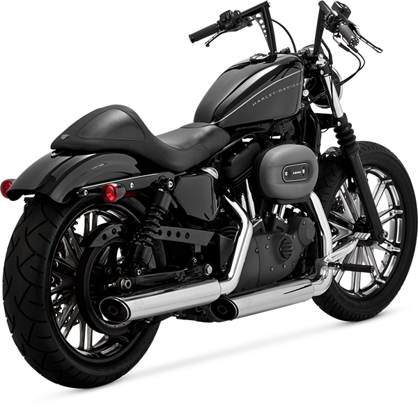 The Twin Slash Design Exhausts Are Road Legal In Europe (600x585), Png Download