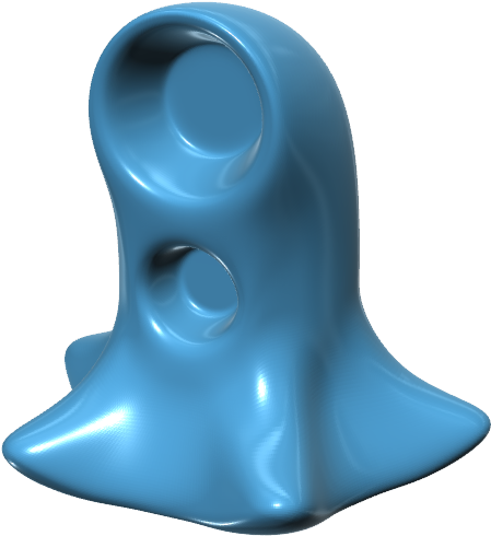 Ghostie-3d (1734x1119), Png Download