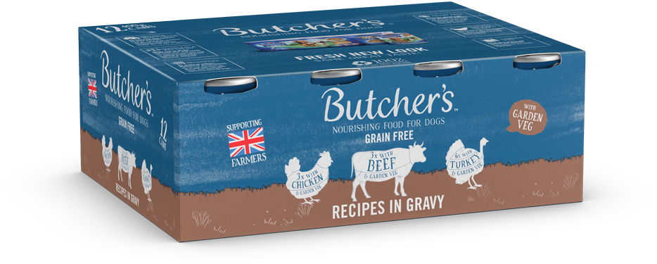 Can 12 Pack Meaty Recipes In Gravy (1000x857), Png Download