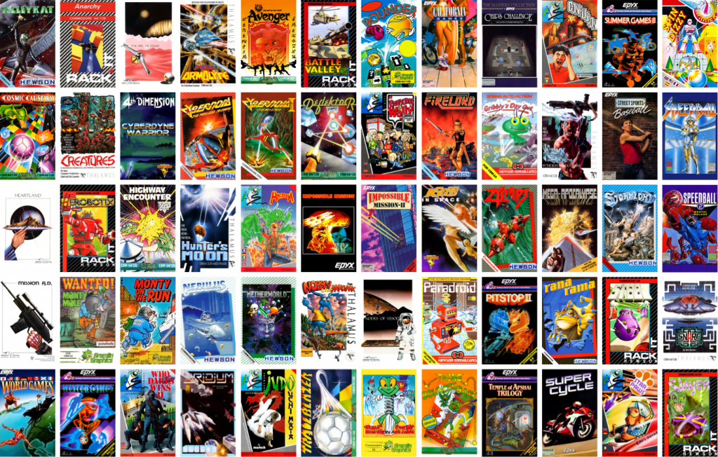 C64 Mini Games (1024x652), Png Download