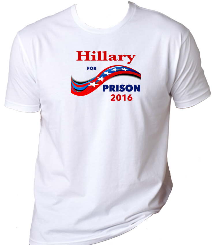 Hillary For Prison (800x871), Png Download