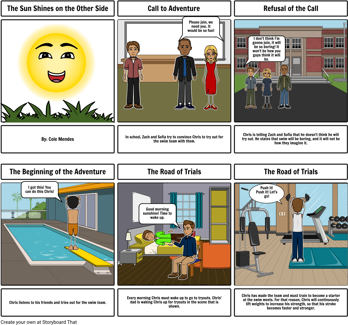 Cole's Storyboard (1164x1086), Png Download