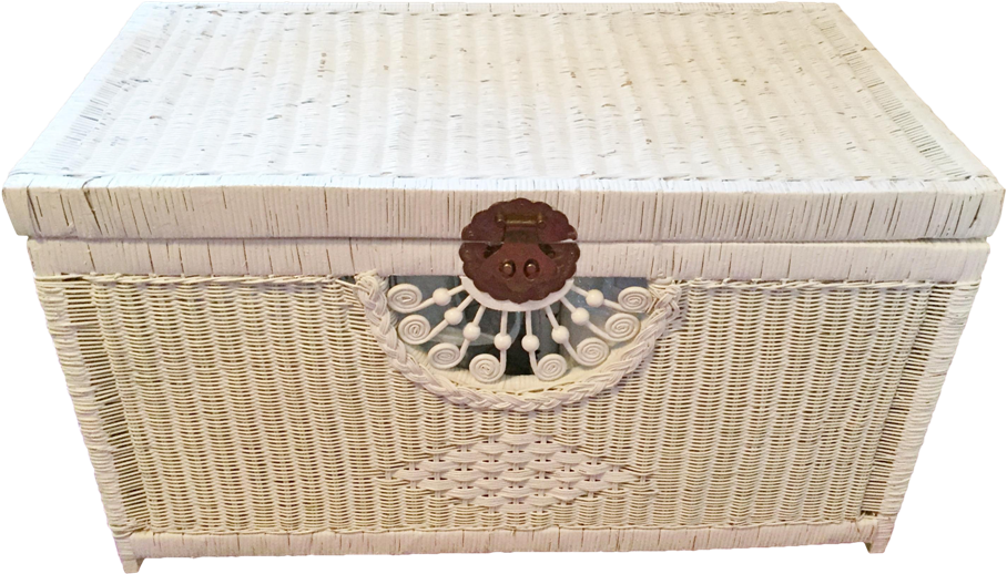 Vintage Wicker Trunks (1024x756), Png Download