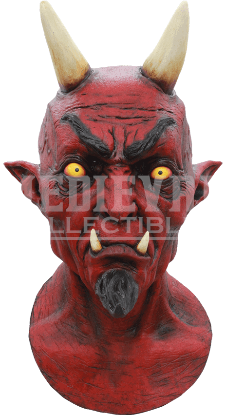 Lucifer Demon Mask (850x850), Png Download