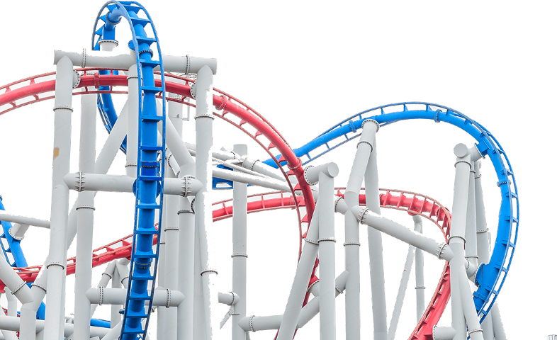 Roller Coaster Png (786x480), Png Download