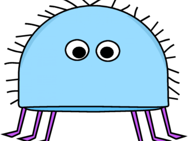 Blue Eyes Clipart Bug (640x480), Png Download