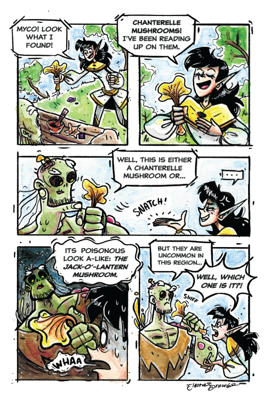 Moira And Myco Comic Concept (800x800), Png Download