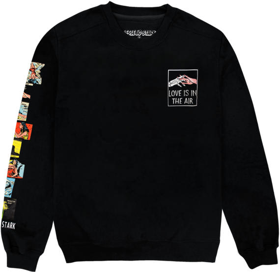 Comic Crewneck (600x600), Png Download