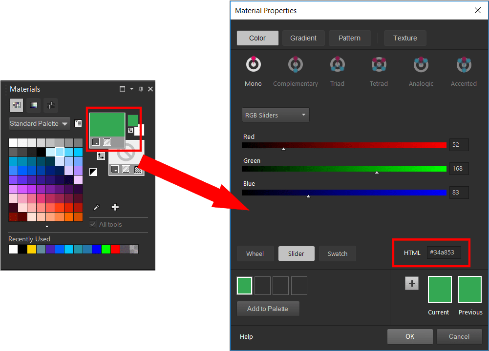 After You Select The Color You Can Click The Corresponding (1000x750), Png Download