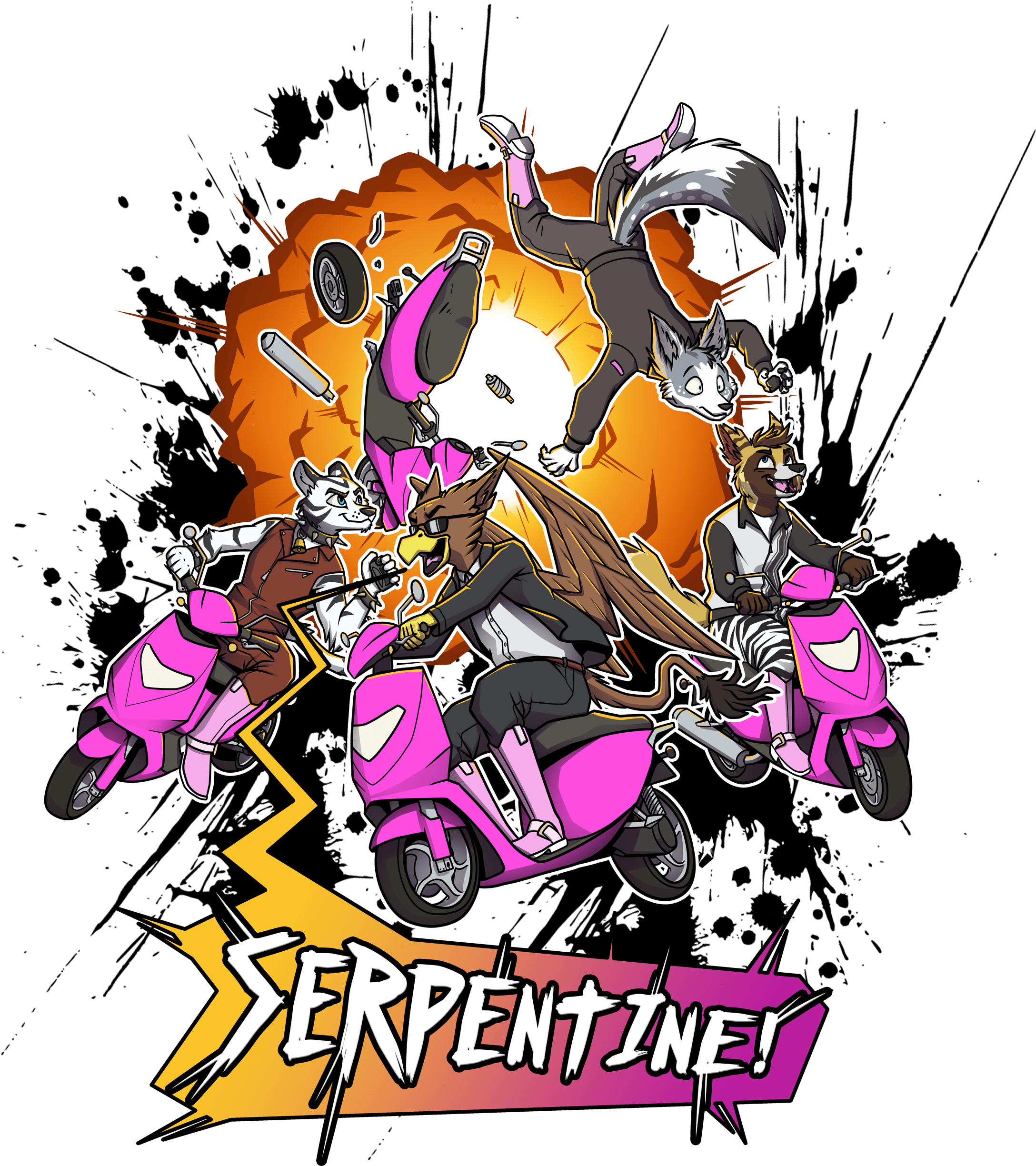 Damn Dog Games Serpentine (2200x3000), Png Download