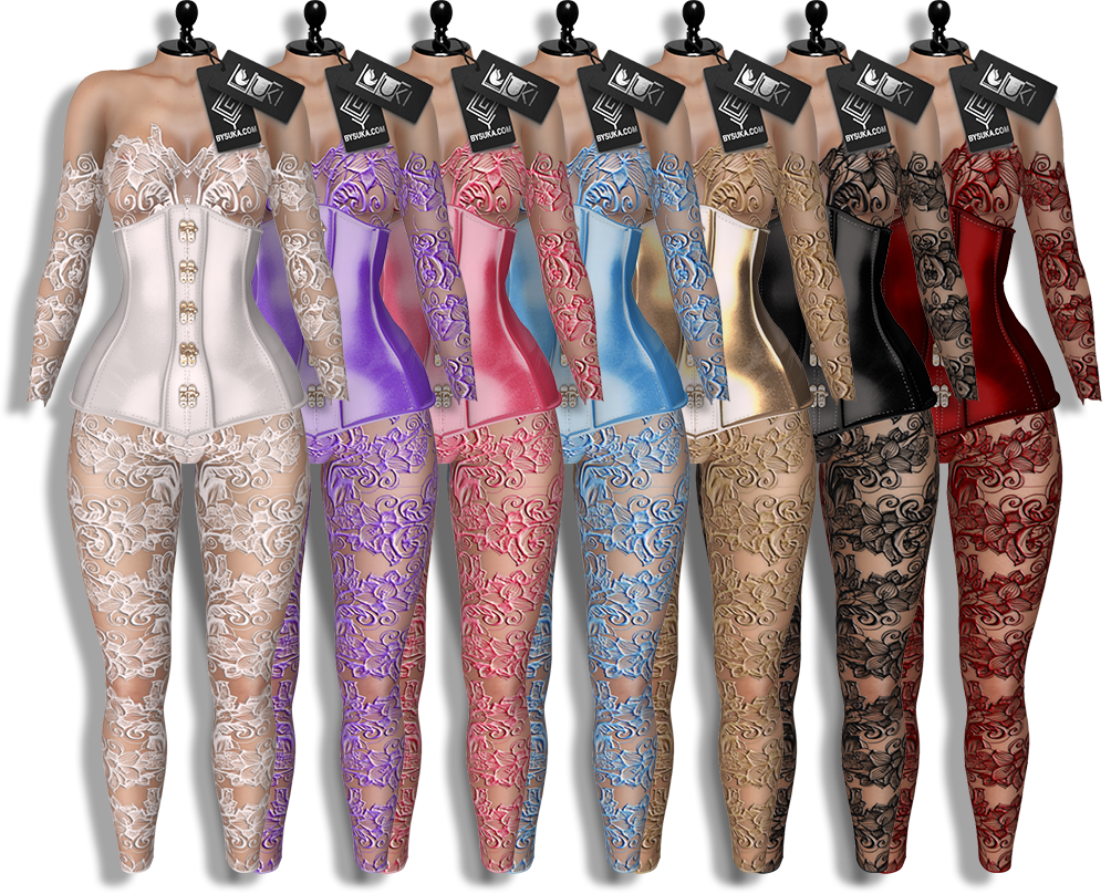 100% Exclusive Fitmesh Corset (1004x808), Png Download