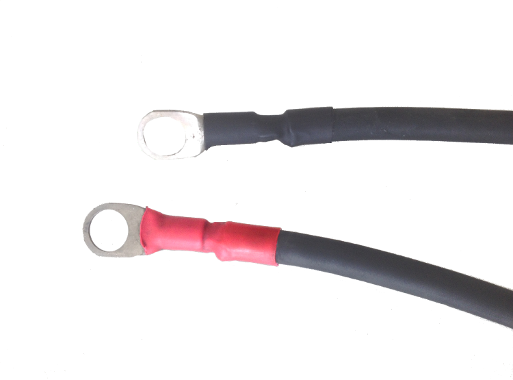 Cabo De Bateria C/ Terminal De Furo (750x555), Png Download