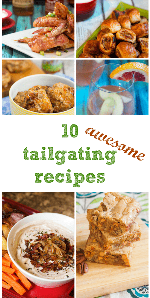 10 Tailgating Recipes From The Girl In The Little Red (500x1000), Png Download