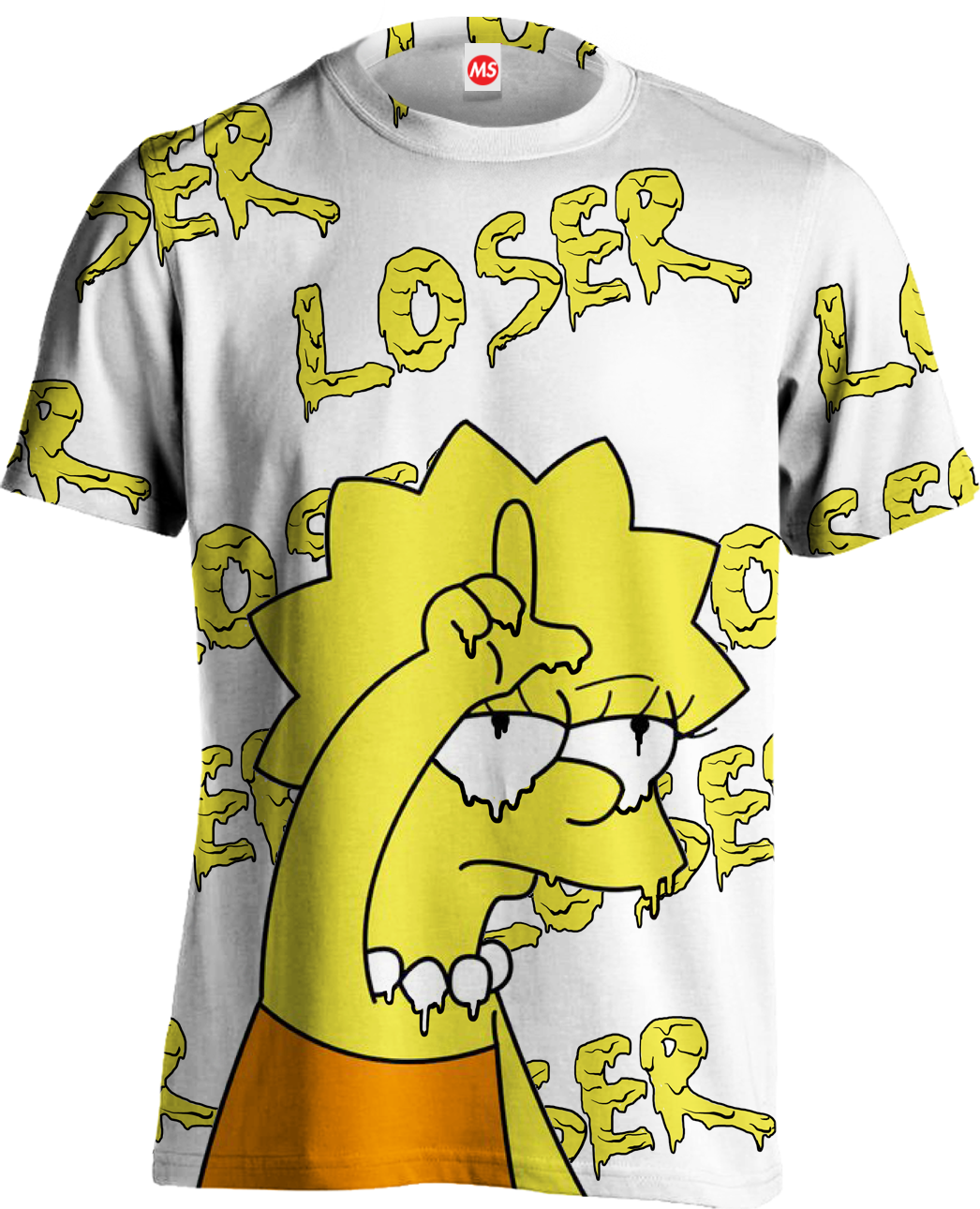 Loser Lisa Tee (1046x1290), Png Download