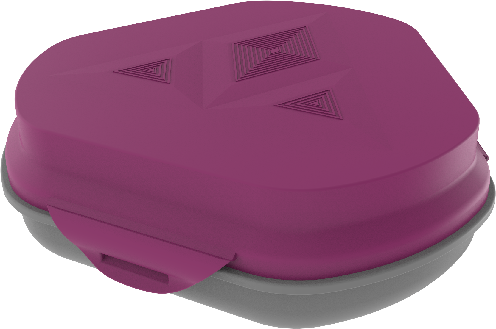 Nani Magenta Polypropylene Lunch Box (2560x1705), Png Download