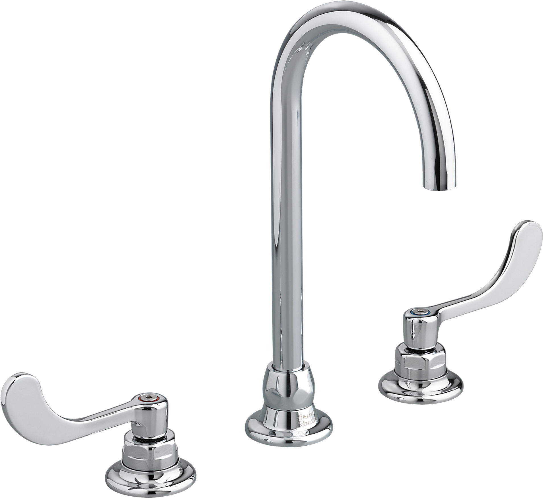 Monterrey 8 Inch Widespread Gooseneck Faucet (2000x2000), Png Download