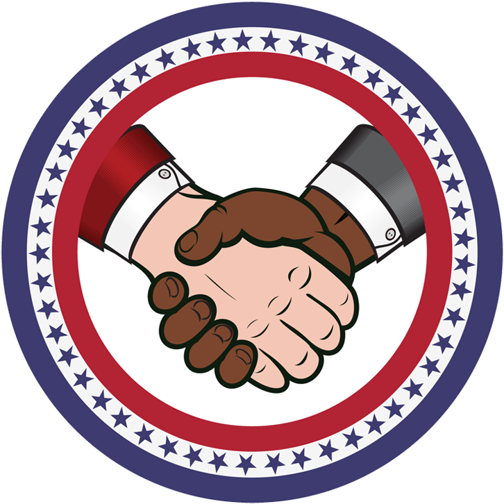 Handshake Clip Art Hand Shake Clipart - Transportador Circular Para Imprimir (750x740), Png Download
