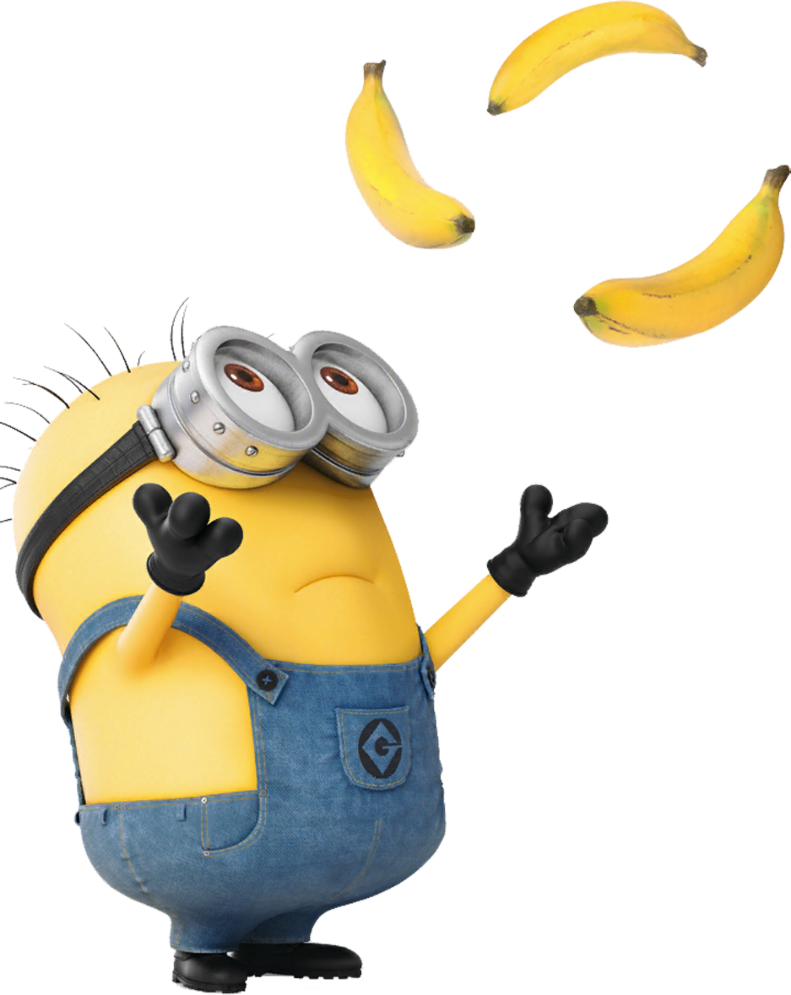Meu Malvado Favorito - Minion Banana (2603x3275), Png Download