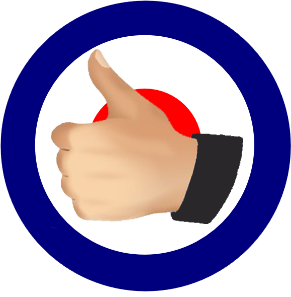 Kenny Gives This Movie A Thumbs Up - Sign (600x600), Png Download