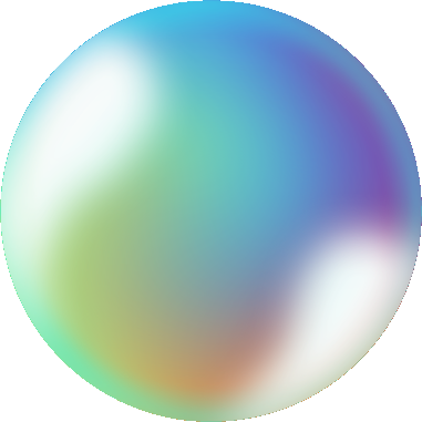 Bubble - Sphere (381x381), Png Download
