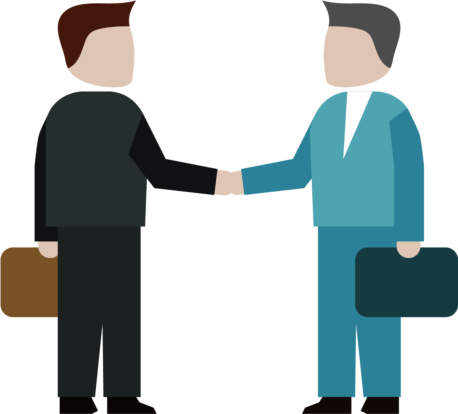 Royalty Free Download Training Professional Icon Transprent - Businessman Handshake Icon (1500x1500), Png Download