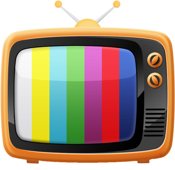 Chip Ragsdale Watching The Tv - Tv Icon (900x675), Png Download