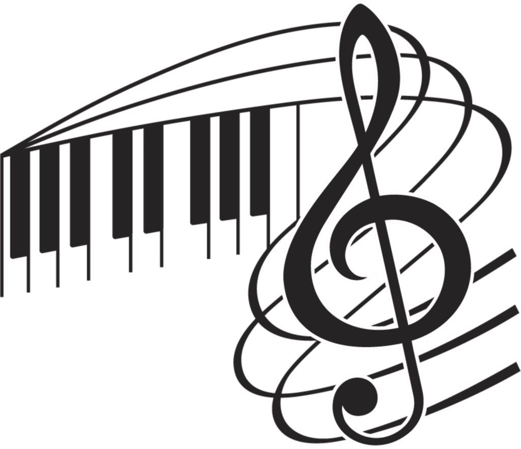 Clipart Music Silhouette - Clave De Sol Png (1024x883), Png Download
