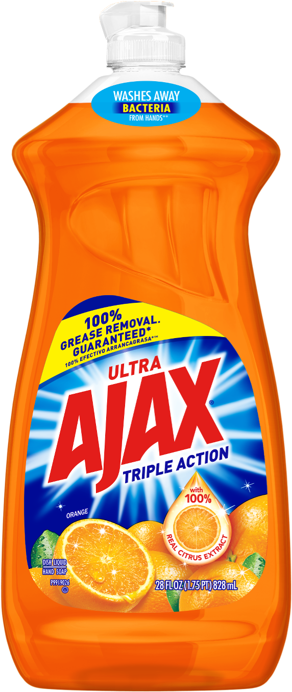 Dish Detergent, Liquid, Orange Scent, 28 Oz Bottle (1500x1500), Png Download
