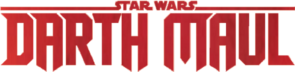 Darth Maul - Star Wars Darth Maul Logo (600x257), Png Download