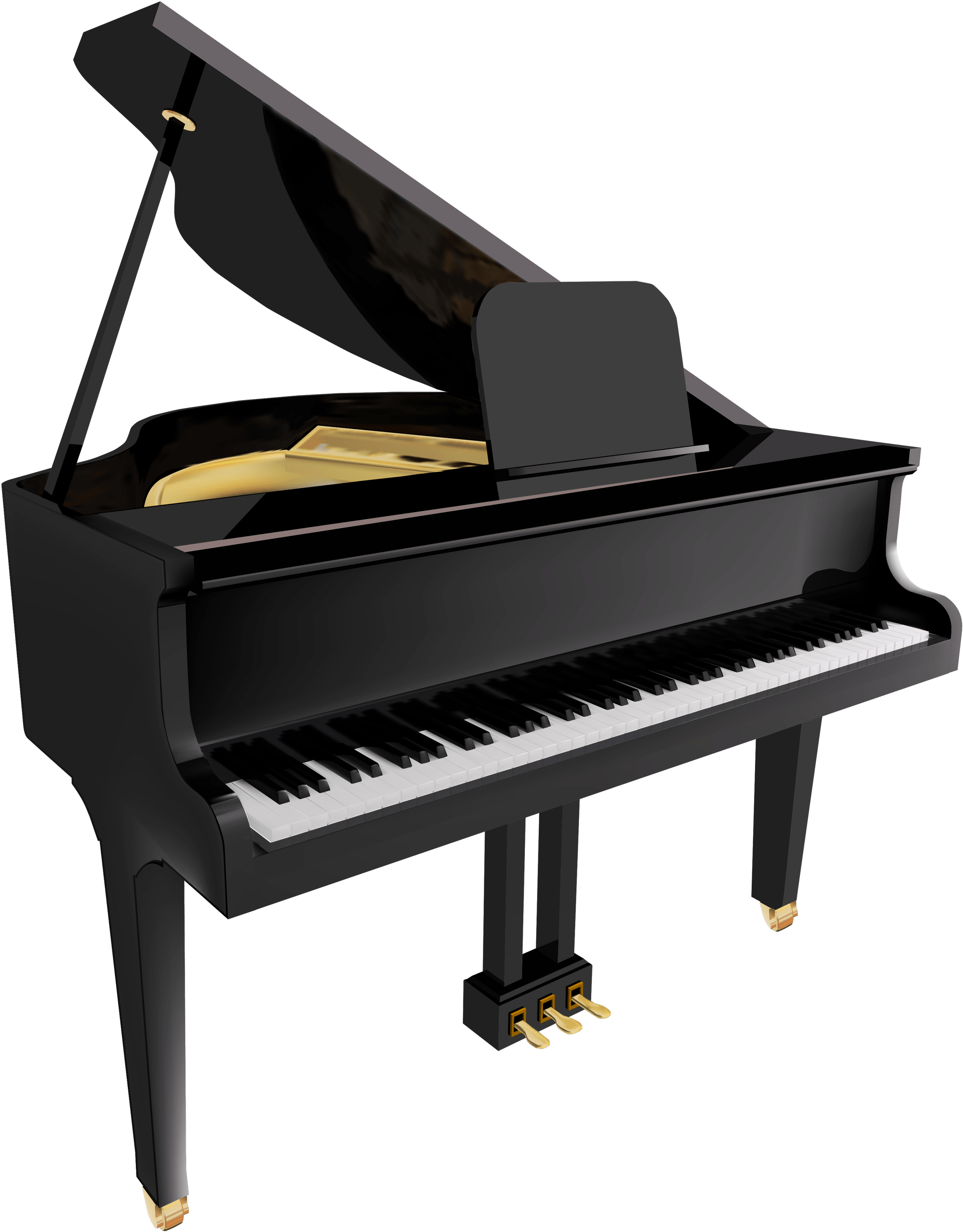 Picture Royalty Free Transparent Png Stickpng Objects - Piano Png (2383x3000), Png Download