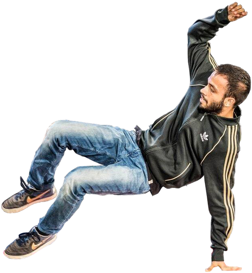 Ftestickers People Man Falling @danial8986 - People (560x599), Png Download