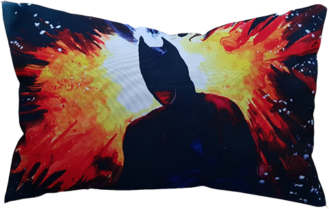 Batman Pillow - Pillow (500x318), Png Download