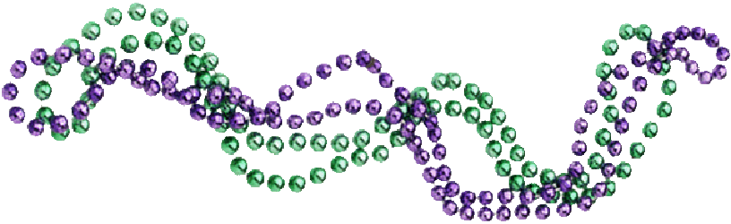 Jpg Transparent Download Mardi Gras Beads Clipart - Mardi Gra Beads Png (816x250), Png Download