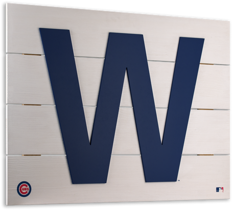 Chicago Cubs Fly The W - Chicago (500x454), Png Download