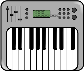 Digital Synth Clipart Png (424x600), Png Download