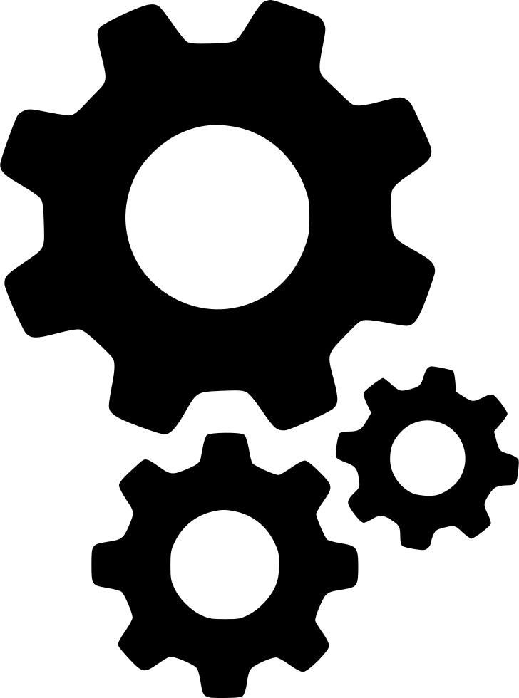 Gears Cogs Settings Options Setting Configure Configuration - Cogs Icon Png (728x980), Png Download