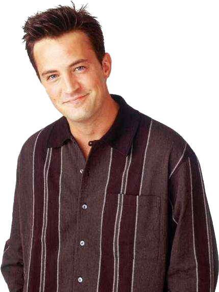 Download Chandler Bing - Matthew Perry Friends - HD Transparent PNG