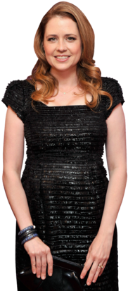 Jenna Fischer On The Giant Mechanical Man, Falling - Photograph (330x412), Png Download