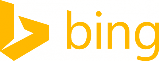 Bing Logo Orange Rgb - Bing Logo Svg (560x215), Png Download