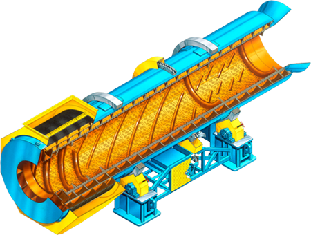 Method Of Operation - Rotary Drum Casting (450x340), Png Download