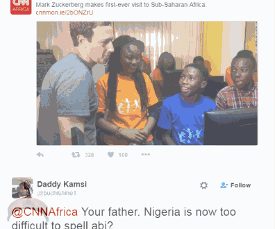 Mark Zuckerberg's Visit - Facebook (396x330), Png Download