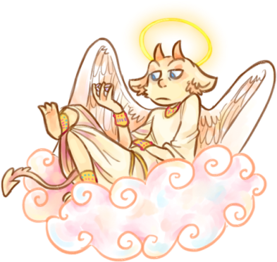 Nobody Wants To Gamble In Heaven = - Cartoon (500x452), Png Download