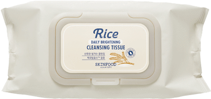 Rice Daily Brightening Cleansing Tissue - Rice (478x452), Png Download