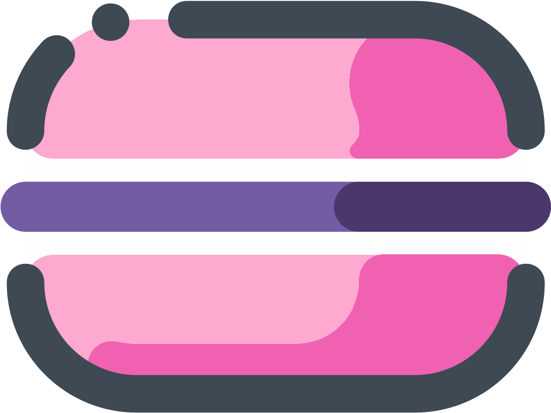 Pink Icon Free Download Picture Stock - Icon Food Pink Png (1600x1600), Png Download