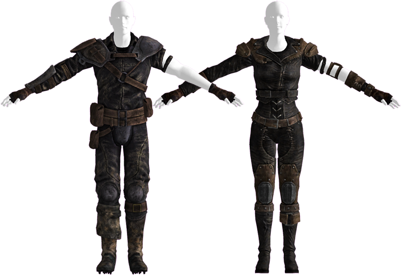 And - New Vegas Leather Armor (800x573), Png Download
