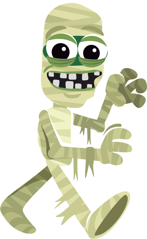 Mummy Clipart Tissue - Mummy Clipart (734x996), Png Download