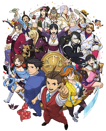 Franchise / Ace Attorney - Phoenix Wright Ace Attorney (349x429), Png Download