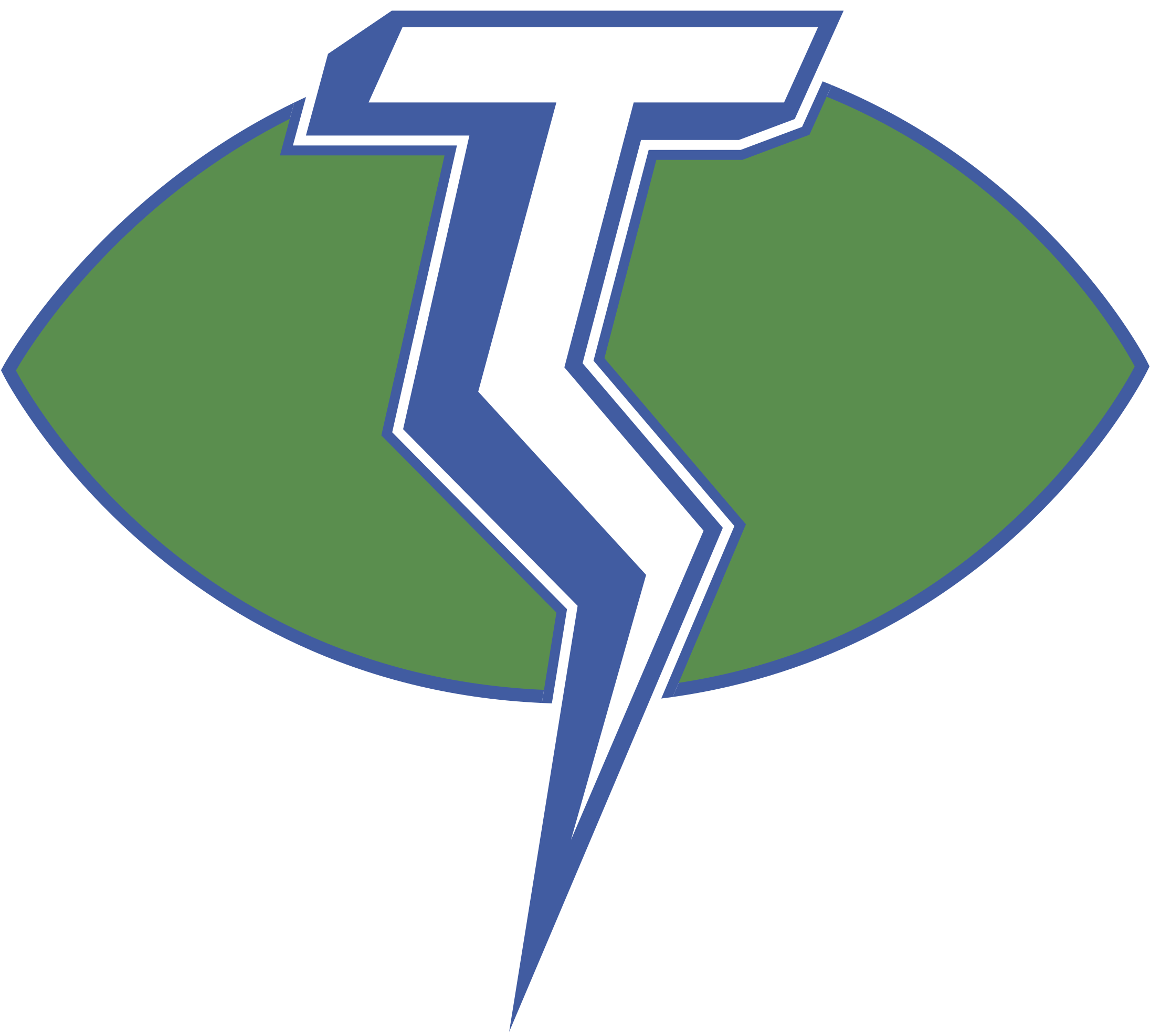 Portland Thunder Logo Png Transparent - Portland Thunder Football Logo (2400x2400), Png Download